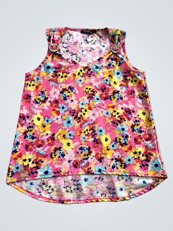 Cure Floral Ärmelloses Top