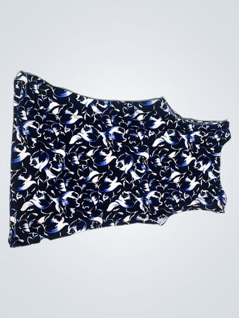 White House Black Market Floral Print Top