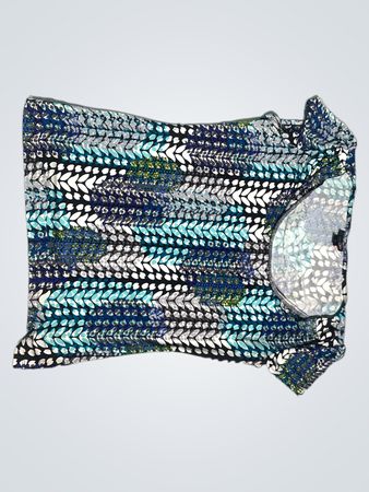 Eberli Small Blue Patterned Shirt