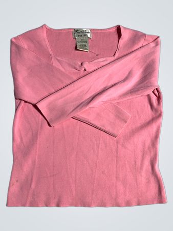 Fred David Petite Pink Pullover