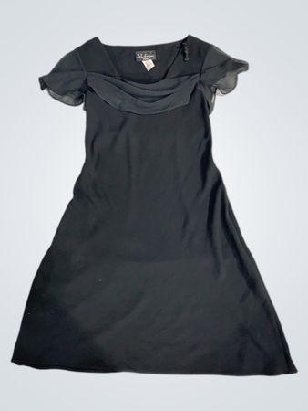 S.L. Fashions Petite Schwarzes Kleid
