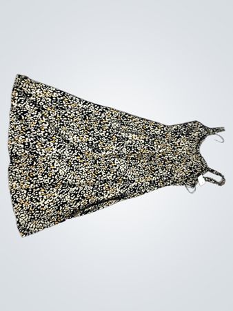 Crescent Printed Midi Dress