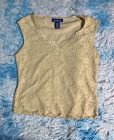 Evan-Picone Spitze Top