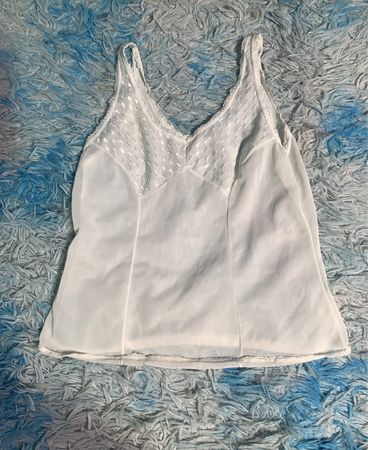 Weißes Tanktop