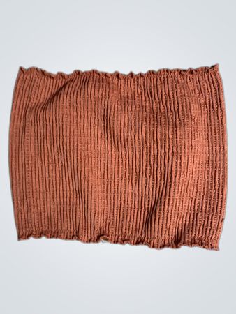 Bozzolo Brown Knit Top