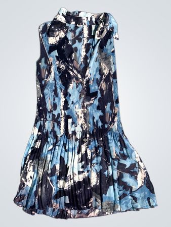 Lindi Blue Floral Dress