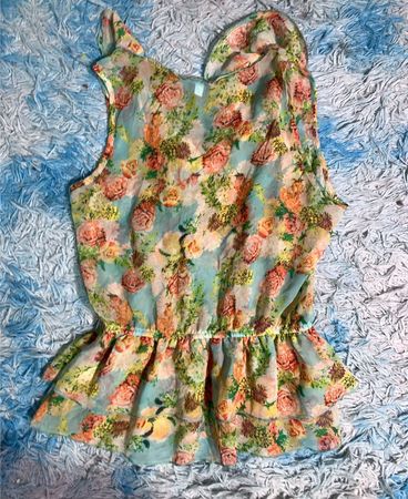Bongo Floral Chiffon-Bluse