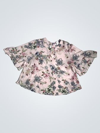 Urban Romance Pink Floral Print Top