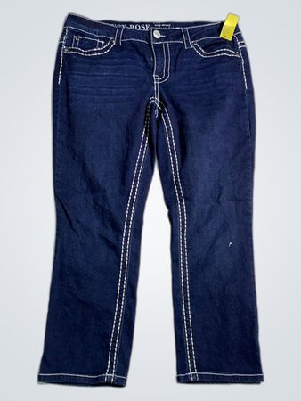 ROCK ROSE Crop Skinny Jeans