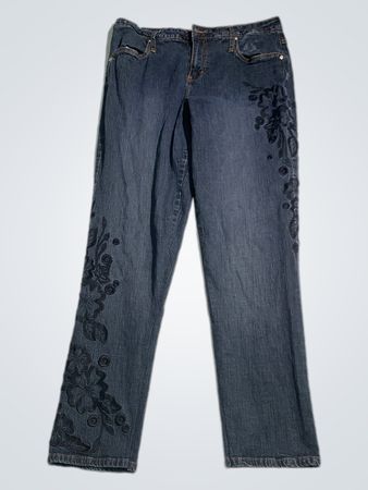 L.A. Blues Stretch Bestickte Jeans