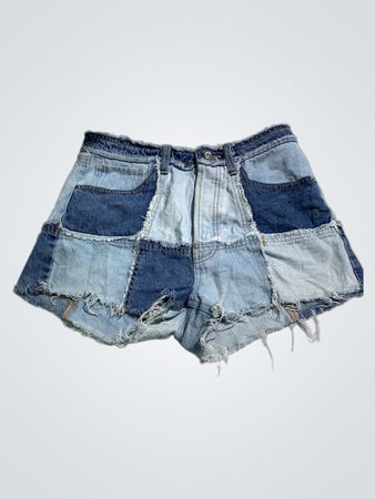 Wild Fable Patchwork Denim Shorts