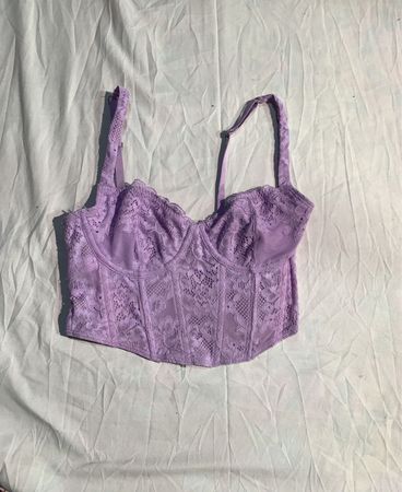 Gilly Hicks Spitzen-Corsage-Top