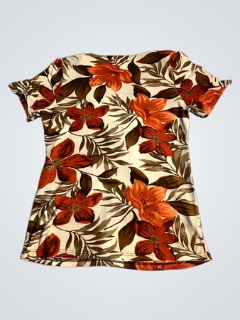 Moffi S/P Floral Print T-Shirt