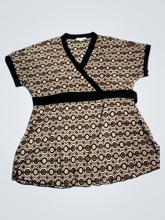 Dressbarn Damen Geometric Print Top
