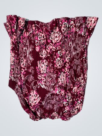 Ost 5. Damen-Bluse mit Blumenmuster