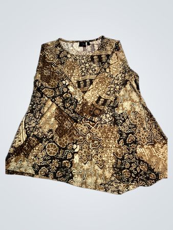 Rafaella Damen Gedrucktes Langarmshirt