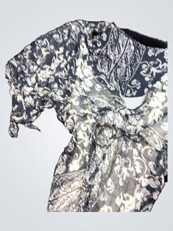 Blouse with Floral Pattern