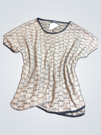 Brown Sequined Top