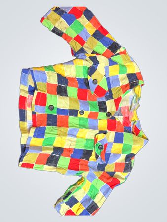 Multicolor Patchwork Shirt