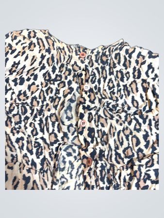 Leopard Print Blouse