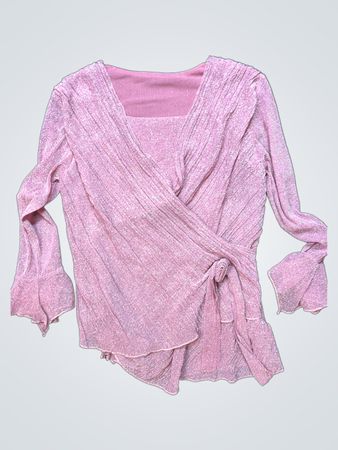 Pink Wrap Top