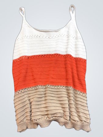 Striped Knit Tank Top