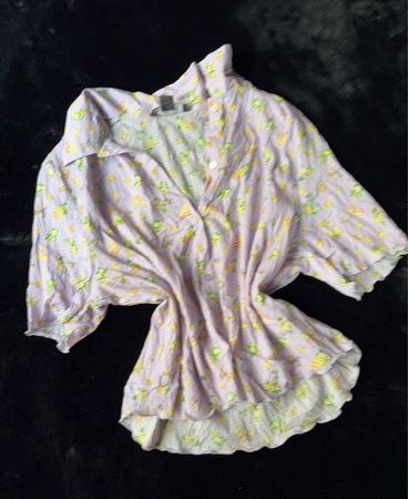 Bluse mit floralem Muster