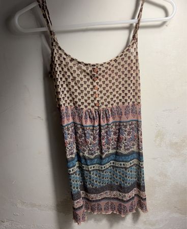 Boho Floral Print Maxi Dress