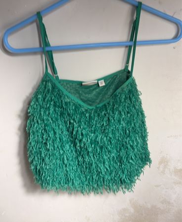 Shaggy Cropped Cami
