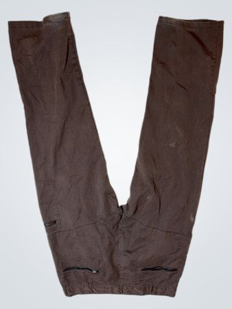 Dickies Braune Cargo-Hose mit Reißverschlusstaschen