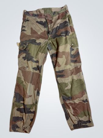 REBEL SCUM VEGAN Camouflage Cargo-Hose