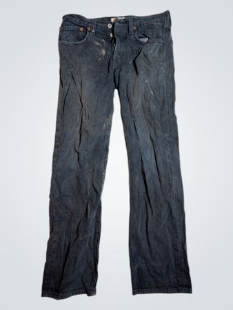 Levi's 501 Straight Leg Button-Fly Jeans