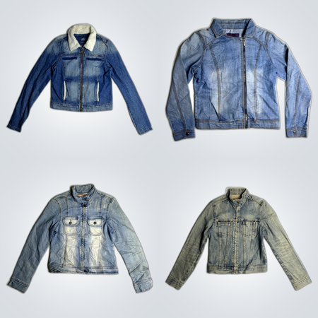 Y2K Racer Denim Jacket