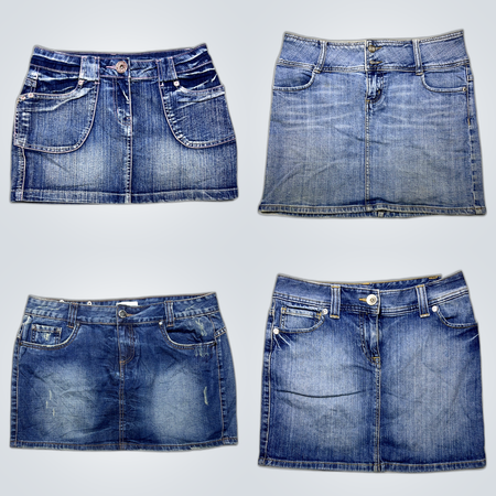 Y2K Denim Skirt