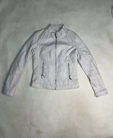 White Leather Jacket