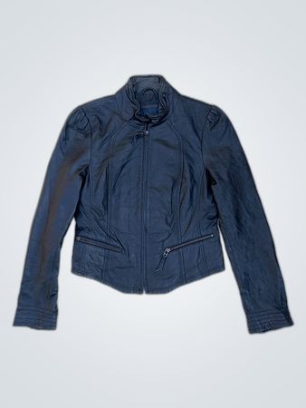 Zara Basic Leather Jacket