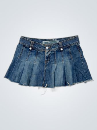 TRF Denim Mini Skirt