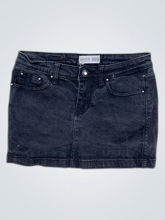 Miss Anna Denim Mini Skirt