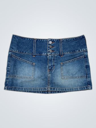 LTF Denim Mini Skirt
