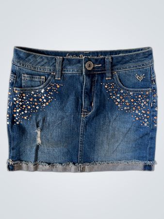 Justice Denim Skirt