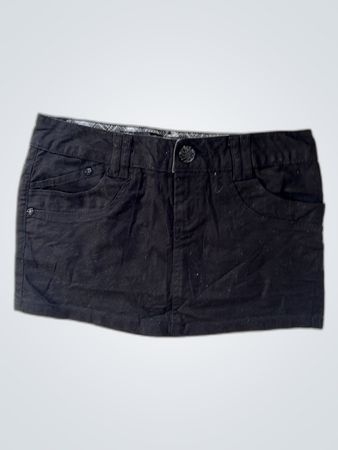 Basic Collection Black Mini Skirt