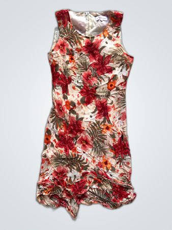Yaffinitis Floral Mini Dress