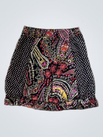 Idea Collection Printed Mini Skirt