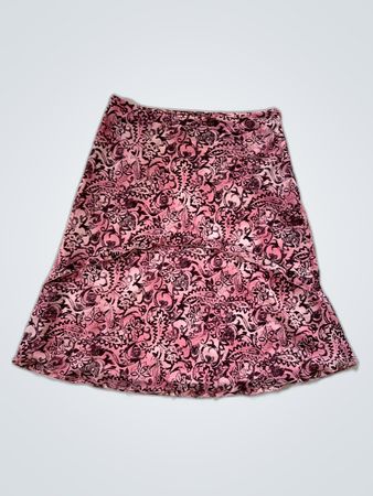 Mango Printed Mini Skirt