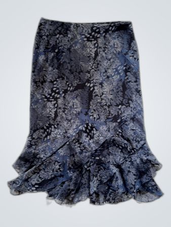 Kappahl Floral Print Midi Skirt