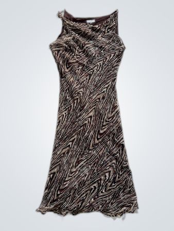 Nafnaf Animal Print Dress
