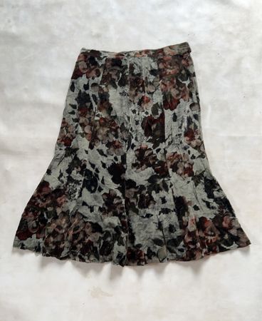 Marcona Floral Flared Skirt