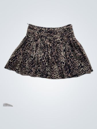 Lipsy Leopard Print Skirt