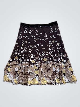 s.Oliver Floral Skirt