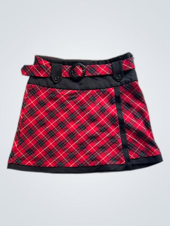 Pacha Pacha Plaid Mini Skirt